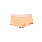 Tekli Kadın Boyshort Külot - Peach Fuzz