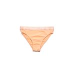Tekli Kadın Slip Külot - Peach Fuzz