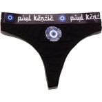 Tekli Kadın String Külot - Nazar - Siyah