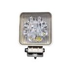 TEKNE İÇİN AYDINLATMA LAMBA 106x106mm BEYAZ 9 led 10-30v 27W