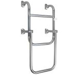 TEKNE MERDİVENİ KATLANIR 2+1 KROM 65cm