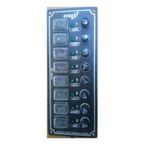 Tekne Sigorta Paneli 8'Li. Cam Sigortali. Dikey Model