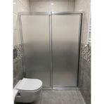 Teknesiz Duşakabin Mika Plastik Camlı ND412 - 100 CM