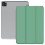 TEKNETSTORE Apple iPad Pro 12.9" Inç 5.nesil/6.nesil 2021/2022 M2 Çip Uyumlu Flip Smart Standlı Akıllı Kılıf - Koyu Yeşil