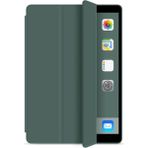 TEKNETSTORE Apple iPad Pro 4. Nesil M2 2022 11 Inç Tablet Uyumlu Flip Smart Standlı Akıllı Kılıf Smart Cover - Koyu Yeşil