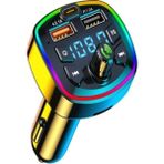 TEKNETSTORE Araç Bluetooth 5.0 Fm Transmitter Cihazı Oto Çakmaklık Şarj Aleti Uyumlu Müzik MP3 Çalar