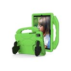 TEKNETSTORE iPad 10.2 ile Uyumlu 8. Nesil ve 9. Nesil Tablet Kılıfı, Tutmalı Standlı, Yumuşak Silikon, Yeşil