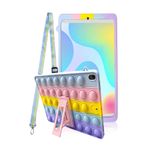 TEKNETSTORE Ipad 8. Nesil 10.2" Uyumlu Kılıf Popit Standlı Kılıf A2270 A2428 A2429 A2430