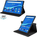 TEKNETSTORE Lenovo Tab M10 TB328FU Tablet ZAAE0012TR Unisoc T610 Uyumlu 360 Dönen Tablet Kılıfı 3 Lü Set - Lacivert