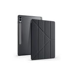 TEKNETSTORE Samsung Galaxy Tab S7 FE, S8 Plus ile Uyumlu T970/X800/T733/T737/T736 12.4 inç Kalem Bölmeli Kılıf, Siyah