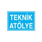 Teknik Atölye Uyarı Tabelası - 20x30 Alüminyum Kompozit Panel - ATÖ8