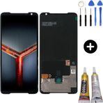 Teknik Evim Asus Rog Phone 2 ZS660KL Uyumlu HK Lcd Ekran Dokunmatik + Montaj Seti