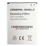 Teknik Evim General Mobile Discovery 2 Mini Pil Batarya