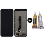 Teknik Evim General Mobile GM 8 Go Uyumlu Çıtalı HK Lcd Ekran Dokunmatik Siyah + B7000