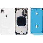 Teknik Evim iPhone X Uyumlu Boş Kasa Beyaz + Toz Bandı