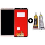 Teknik Evim TE Huawei Y7 2018 Uyumlu OLED Lcd Ekran Dokunmatik Gold + B7000
