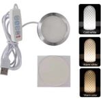 Teknik Filament 3D Bambu Lab Uyumlu 3D Baskı Modeli 5V USB LED Lamba Kiti - Parlaklık Ayarlanabilir