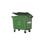Teknik Konteyner Teknik Marka 660 Litre Plastik Çöp Konteyneri