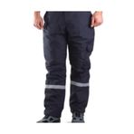 Teknik Softshell Su Ve Rüzgar Geçirmez Içi Kapitoneli Reflektörlü Iş Pantolonu