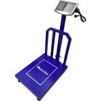 Teknika 600 kg Terazi Arka Korumalı 45X60 cm Platform Paslanmaz Çelik Tuşlu Terazi