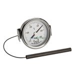 Teknikmarketiniz Ø60mm 500 C 1,5 Metre Kablo Fırın Termometresi