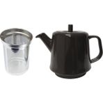 Teknikserviss Esse Essenso Pure&clever Çay Makinesi Uyumlu Siyah Porselen Demlik (Filtreli)