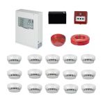 Teknim Tfp-312315Kd Konvansiyonel Sistem Yangın Alarm Seti 15 Li Kablo Dahil