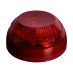 Teknim TFS-3192R Kırmızı 24 V Konvansıonel Flasorlu Yangın Alarm Sireni