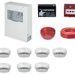 TEKNİM YANGIN ALARM SİSTEMİ SETİ 7 Lİ KABLO DAHİL
