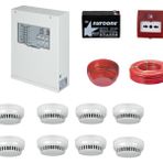 TEKNİM YANGIN ALARM SİSTEMİ SETİ 8 Lİ KABLO DAHİL