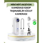 tekno 1080P WiFi Spor Kamerası Su Geçirmez Mini Aksiyon Kamera 2026