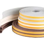 TEKNO 2'li Kauçuk Kapı ve Pencere İzolasyon Bandı - Fitili 5m X2 (10 m) - Beyaz