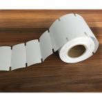 TEKNO 38 mm * 80 mm Çentikli, 500'LI Sarım Beyaz Raf Etiketi 10 Rulo