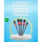 tekno 5'li Araba Temizlik Fırçaları-Farklı Boyutlu Fırçalarla Derinlemesine Temizlik 2026