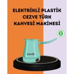 tekno 700 Watt Plastik Cezveli Elektrikli Kahve Makinesi 2026