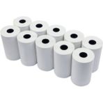 Tekno 80 mm x 40 mt Termal Adisyon Fiş Rulosu 2 Paket 20 Rulo - Beyaz