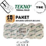 Tekno Adisyon Rulosu 80 x 80 mm 10 Paket 100'LU Rulo