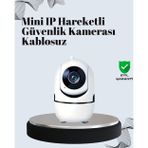 tekno Akıllı Kontrol ve Hareket Takipli 1080P Kablosuz Güvenlik Kamerası – Gece Görüşlü ve