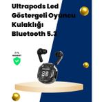 tekno Bluetooth 5.3 Kablosuz Kulaklık 30mm Sürücü LED Ekranlı Mikrofonlu 2026