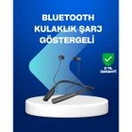 tekno Boyun Askılı Kablosuz Bluetooth Kulaklık – Aktif Gürültü Önleme, LCD Ekranlı 2026