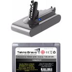 Tekno Bravo (Dyson V11 Vidalı Uyumlu Ürün Kodu: 970145-06 ) 4000MAH Kablosuz Dikey Süpürge Bataryası