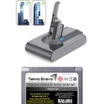 Tekno Bravo (Dyson V8 Tip1 Uyumlu Ürün Kodu: 967834-07 ) 2500MAH Kablosuz Dikey Süpürge Bataryası