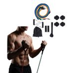 tekno Direnç Seviyeli Pilates ve Fitness Egzersiz Bandı Seti Kapı Askılı 2026