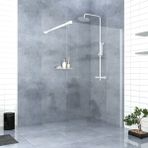 Tekno Duşakabin Silver Tetra 6 mm Şeffaf Cam Seperatör Duşakabin