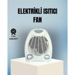 tekno Fanlı Elektrikli Isıtıcı – 3 Kademeli Isı Ayarı ve Güvenli Kullanım 2026