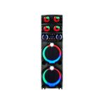 Tekno Gökhan Gedi G-2126 Çift 12” Woofer Bluetooth Rgb Işıklı Karaoke Hoparlör - Siyah