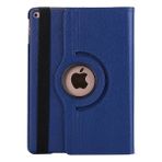 Tekno Grup Apple iPad 2 3 4 Kılıf Dönebilen Standlı Kapaklı Kılıf + Cam Ekran Koruyucu Lacivert