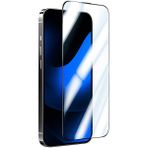 Tekno Grup Apple iPhone 14 Pro Tam Kaplayan Temperli Cam Ekran Koruyucu - Şeffaf - İphone 14 Pro