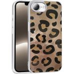 Tekno Grup iPhone 17E Kılıf Desenli Zore Mep Kapak - Gold Leopar - Çok Renkli