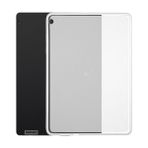 Tekno Grup Lenovo Tab M10 Plus Korumalı Lüx Cam Ekran Koruyucu Şeffaf Silikon Cep Telefonu Kılıf